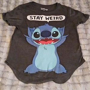 Disney "Stay Weird" Stitch tee